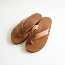 Mクラシックレザ- Mens タン・画像