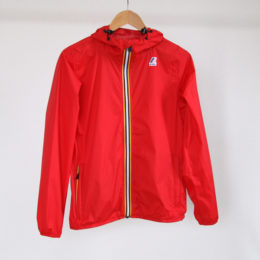 MUNISEX パッカブル ウィンドブレ-カ- Red・画像