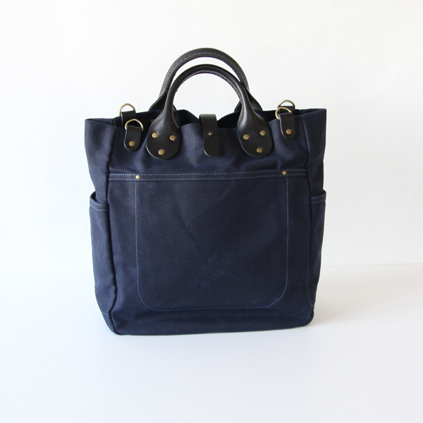 ギャリソンキャリ-オ-ル Navy Waxed・画像