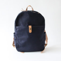 デイパック Navy Waxed・画像