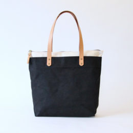 ジップトップト-ト Black/Natural・画像