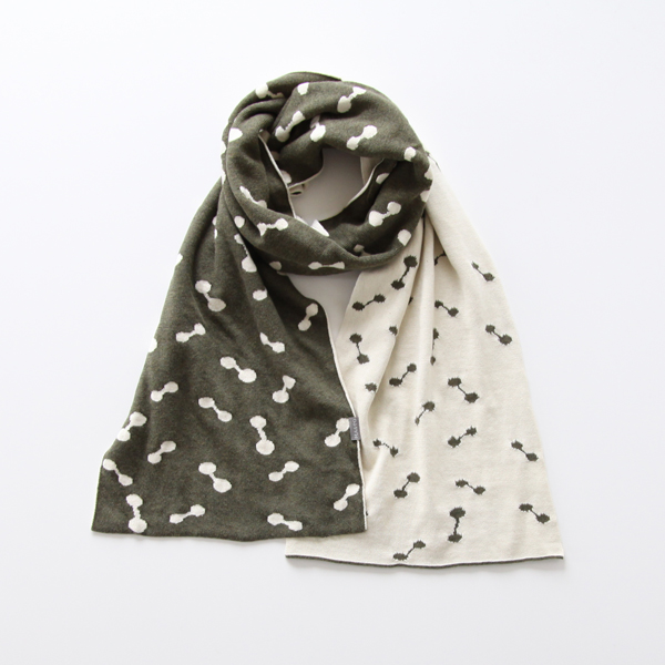 柘榴ニットJQ マフラ-・画像