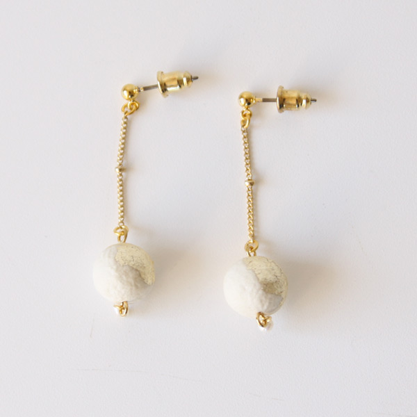 【別注】ゆれるピアス（ネコヤナギ） JPA 1582・画像