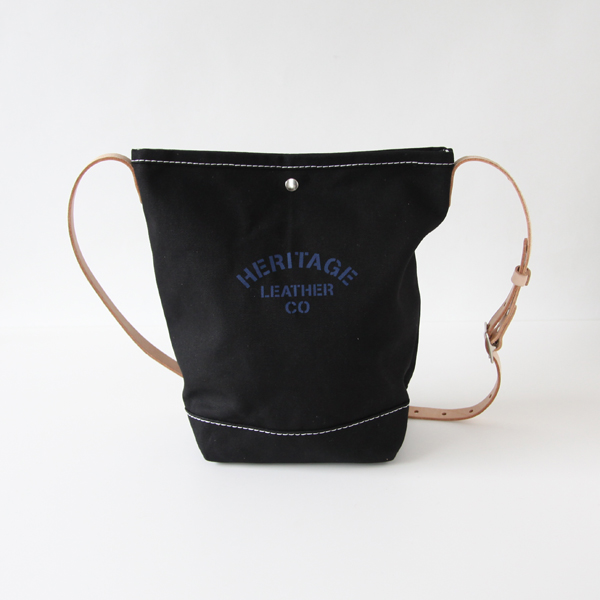 バケツショルダ-バッグ ブラック・画像