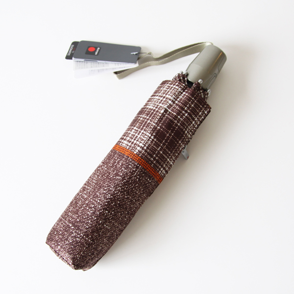 ワンタッチ折りたたみ傘 Fiber T2 Duomatic (Country Granat)・画像