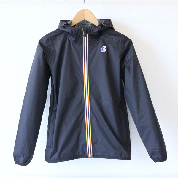 SWOMEN パッカブル ウィンドブレ-カ- Black・画像