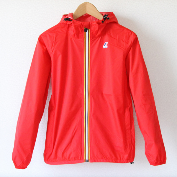 MWOMEN パッカブル ウィンドブレ-カ- Red・画像