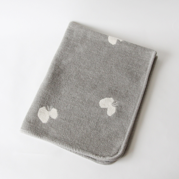 グレ-ミニシュニ-ルブランケット（70×90）CHOUCHO・画像