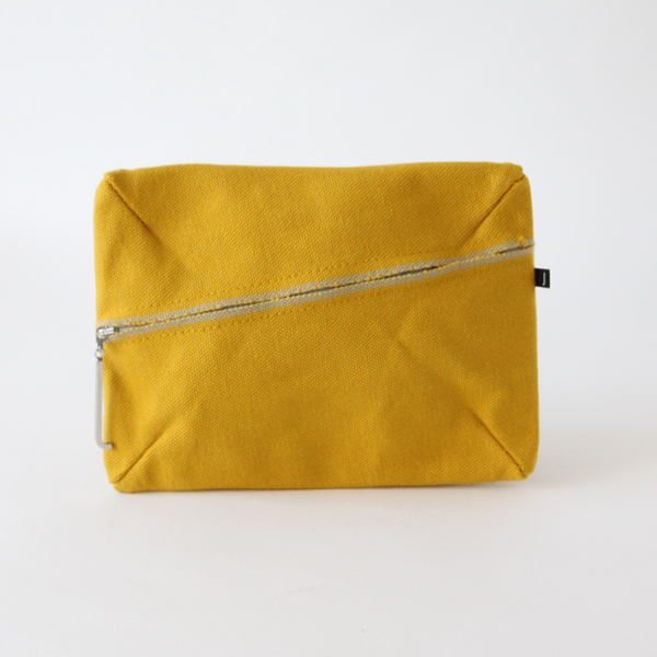 芥子ポ-チ（コットン帆布）・画像