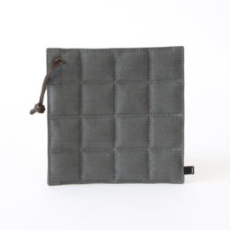 墨紺ポットマット（コットン帆布）・画像