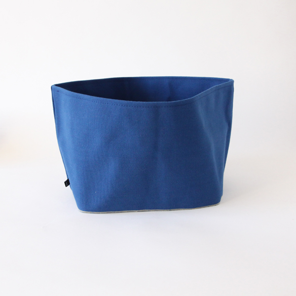 Mモノイレ 藍（コットン帆布）・画像