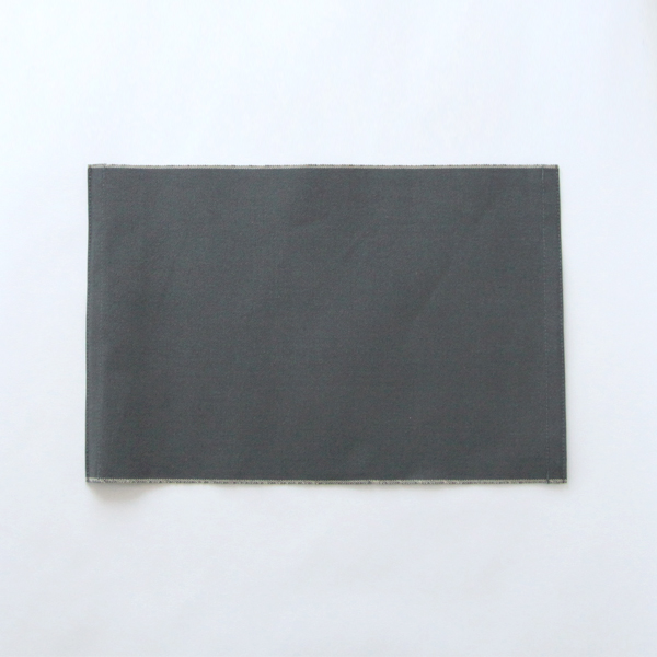 墨紺ランチョンマット（コットン帆布）・画像