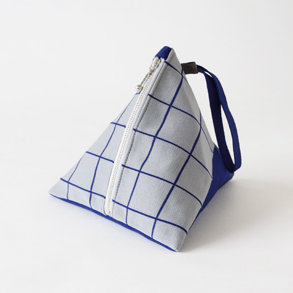 38 BLUEチェックアモッサポ-チ・画像