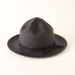 BLACKブリサ4デントキャンペ-ンハット（パナマハット）・画像