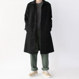 38メンズ ステンカラ-コ-ト・画像