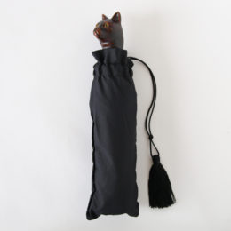 NOIRGuy de jean 晴雨兼用折りたたみ傘 Cat・画像