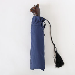 MARINEGuy de jean 晴雨兼用折りたたみ傘 Cat・画像