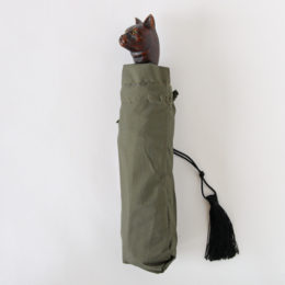 KHAKIGuy de jean 晴雨兼用折りたたみ傘 Cat・画像