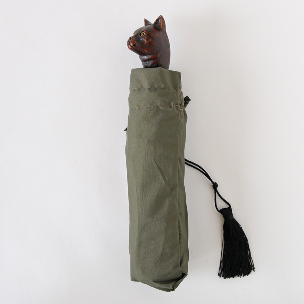 KHAKIGuy de jean 晴雨兼用折りたたみ傘 Cat・画像