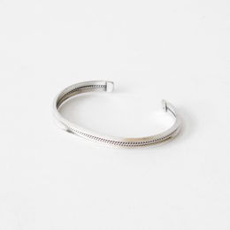 スタ-リングシルバ- バングル SLIM H・画像