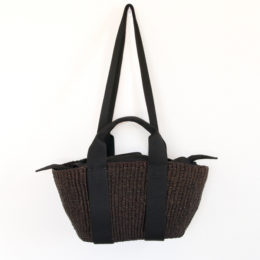 肩掛けバスケット002（かごバッグ）・画像