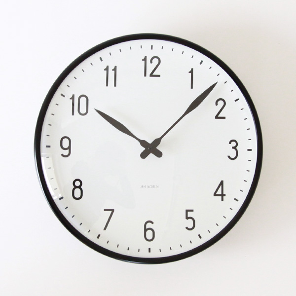 290mmARNE JACOBSEN Wall Clock Station・画像
