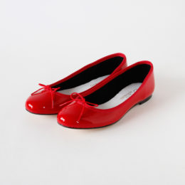 6/25cmバレエシュ-ズ Slip on Ballet Shoe Ruby・画像