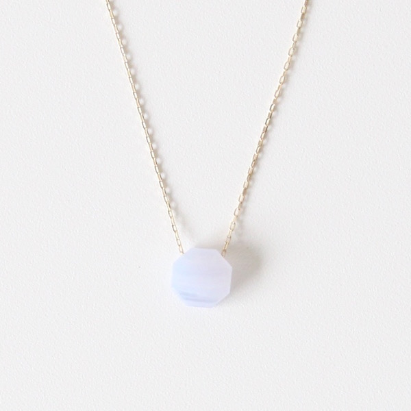 BLUE【別注】OCTAGON NECKLACE・画像