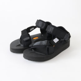 6/24cmSUICOKE スポ-ツサンダル BLACK・画像