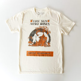 MTシャツ THE SUN ALSO RISES「日はまた昇る」-NATURAL・画像