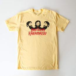 STシャツ THE BROTHERS KARAMAZOVS「カラマ-ゾフの兄弟」-BANANA CREAM・画像
