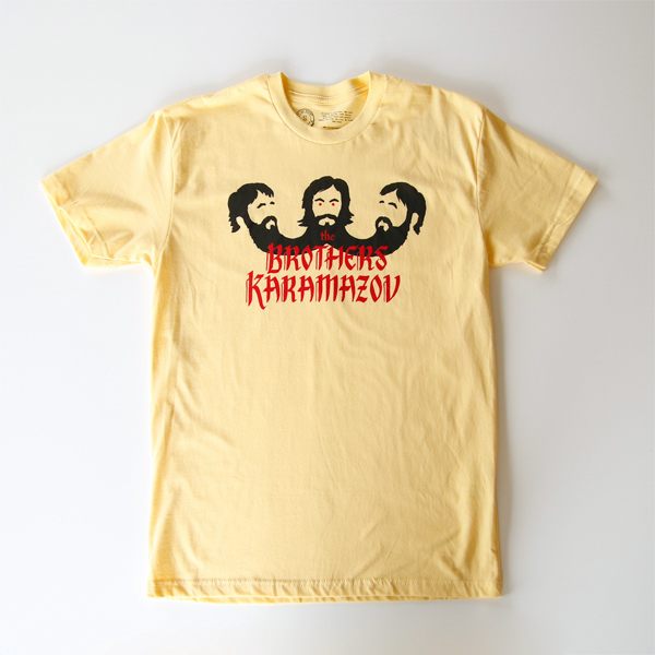 STシャツ THE BROTHERS KARAMAZOVS「カラマ-ゾフの兄弟」-BANANA CREAM・画像