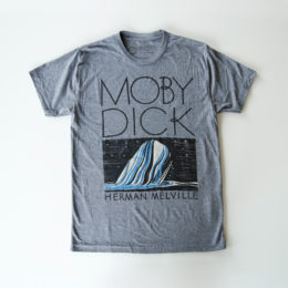 STシャツ MOBY DICK「白鯨」-GRAY・画像