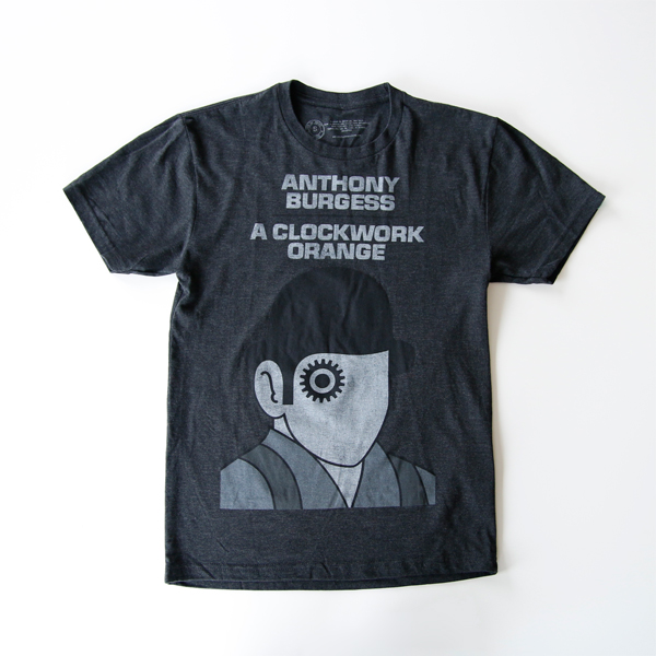 STシャツ THE CLOCKWORK ORANGE「時計じかけのオレンジ」-BLACK・画像