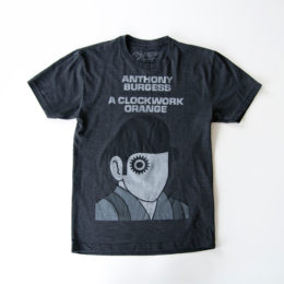 MTシャツ THE CLOCKWORK ORANGE「時計じかけのオレンジ」-BLACK・画像