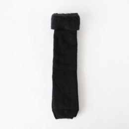 ブラックフラッフィ-レッグウォ-マ-・画像