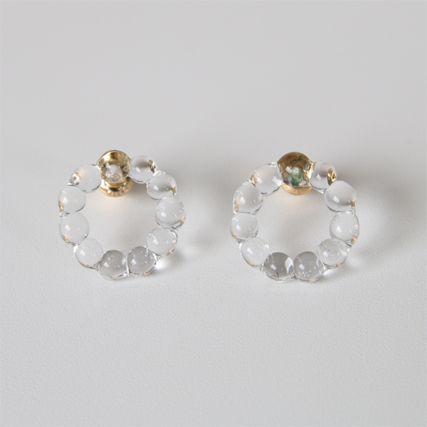 HAW-SC-002Pピアス スモ-ルサ-クル・画像