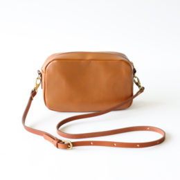 レザ-バッグ SIBELL tan・画像