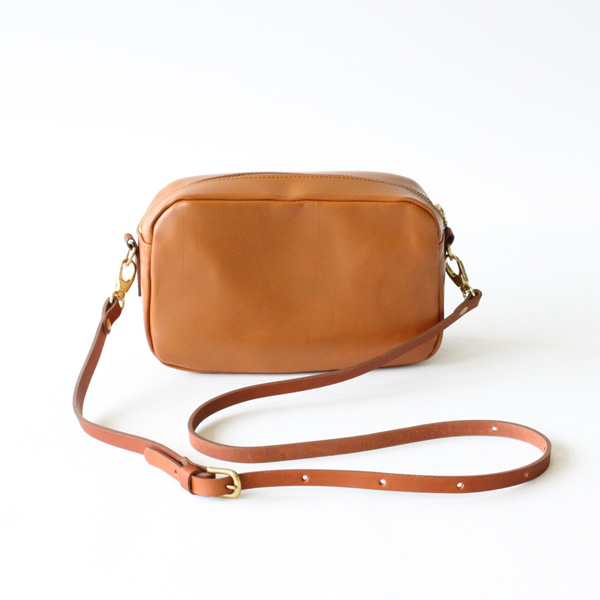 レザ-バッグ SIBELL tan・画像