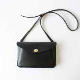 レザ-バッグ ERIC black・画像