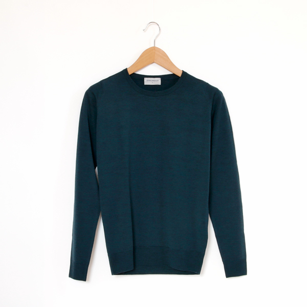 RACING GREEN Lメンズ A3835長袖クル-ネックプルオ-バ-・画像