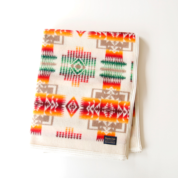 ブランケット（81×112）ChiefJoseph Muchacho Blankets Ivory・画像