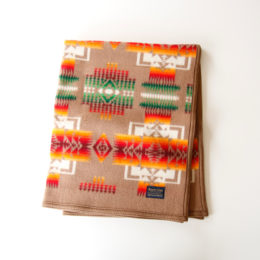 ブランケット（81×112）Chief Joseph Muchacho Blankets Khaki・画像
