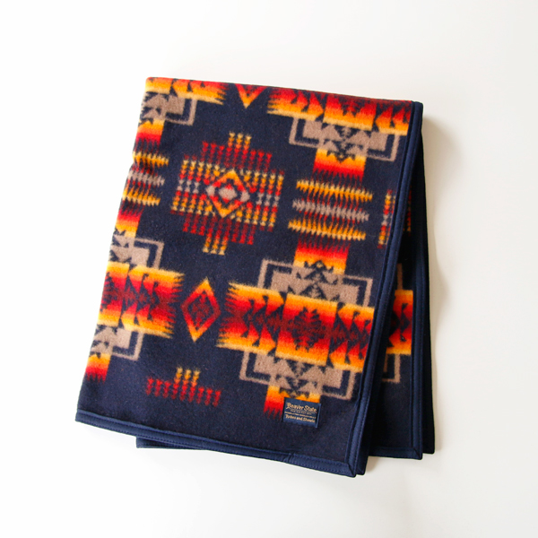 ブランケット（81×112）Chief Joseph Muchacho Blankets Indigo・画像