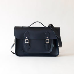 サッチェルバッグ 14.5/Navy・画像