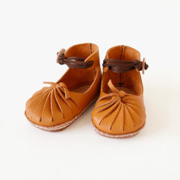 別注色キャメル×ブラウンファ-ストシュ-ズキット koma・画像