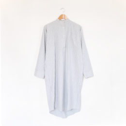 パジャマ LadiesButtoned StripeGreen・画像