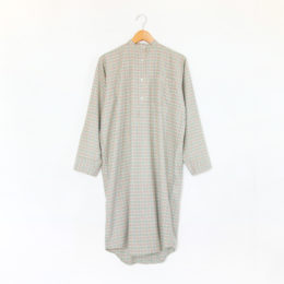 パジャマ LadiesButtoned CheckGreen・画像