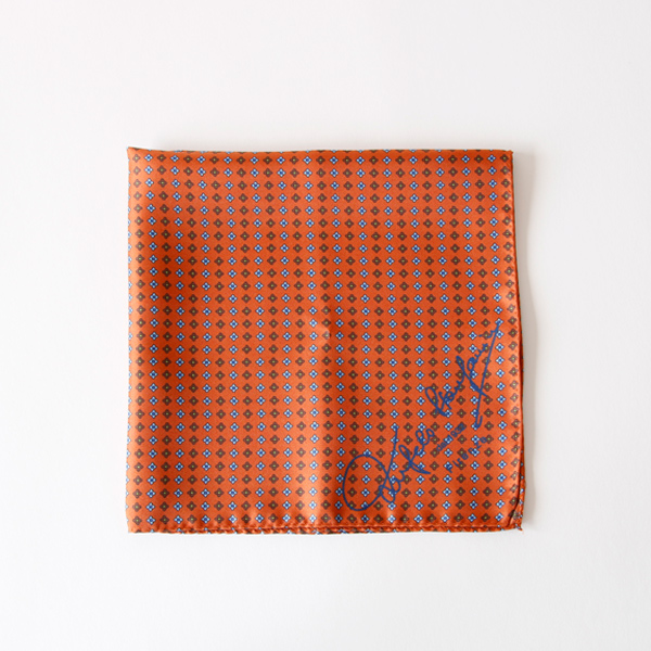 オレンジ【別注】スカ-フ 43×43・画像