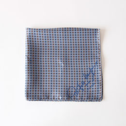 ブル-グレ-【別注】スカ-フ 43×43・画像